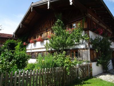 wandern ohne gep�ck s�ddeutschland bauernhaus