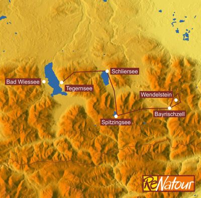 familien wanderung ohne gep�ck bayerische alpen deutschland