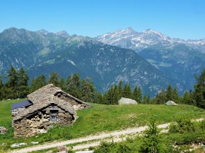 Wandern im Aostatal individuell mit Gep�cktransport 