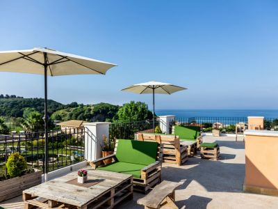 Korfu Familienurlaub Villa KaliMeera Restaurant