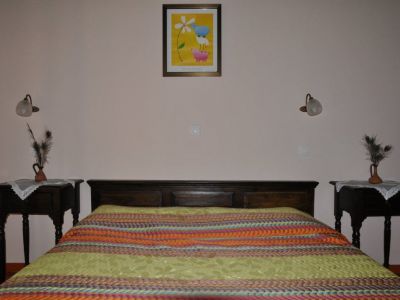 Bio-Bauernhof Agrotourismus Korfu Vraganiotika - gro�es Bett