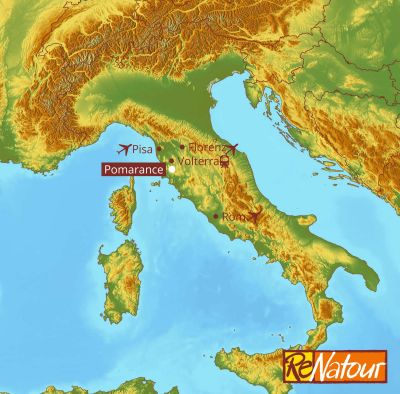 italien toskana val di cecina volterra pomarance eselwandern eseltrekking wandern mit gep�cktransport etappenwandern