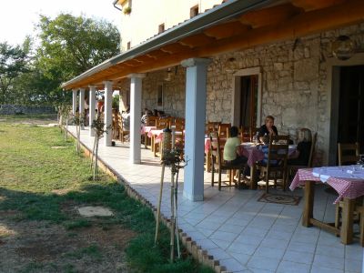 Landpension in Istrien.