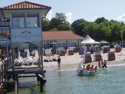 Strandurlaub an der Ostsee bei Gl�cksburg