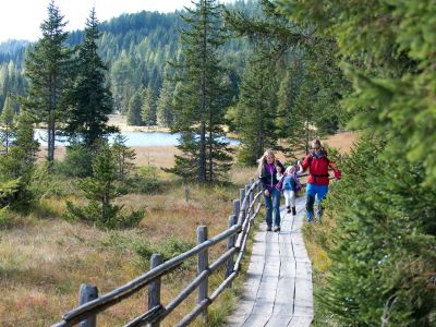 �sterreich bergurlaub mit kindern wanderer