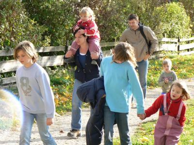 familie urlaub wandern kinder th�rigen