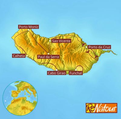 Wanderwoche individuell auf Madeira ohne Gep�ck