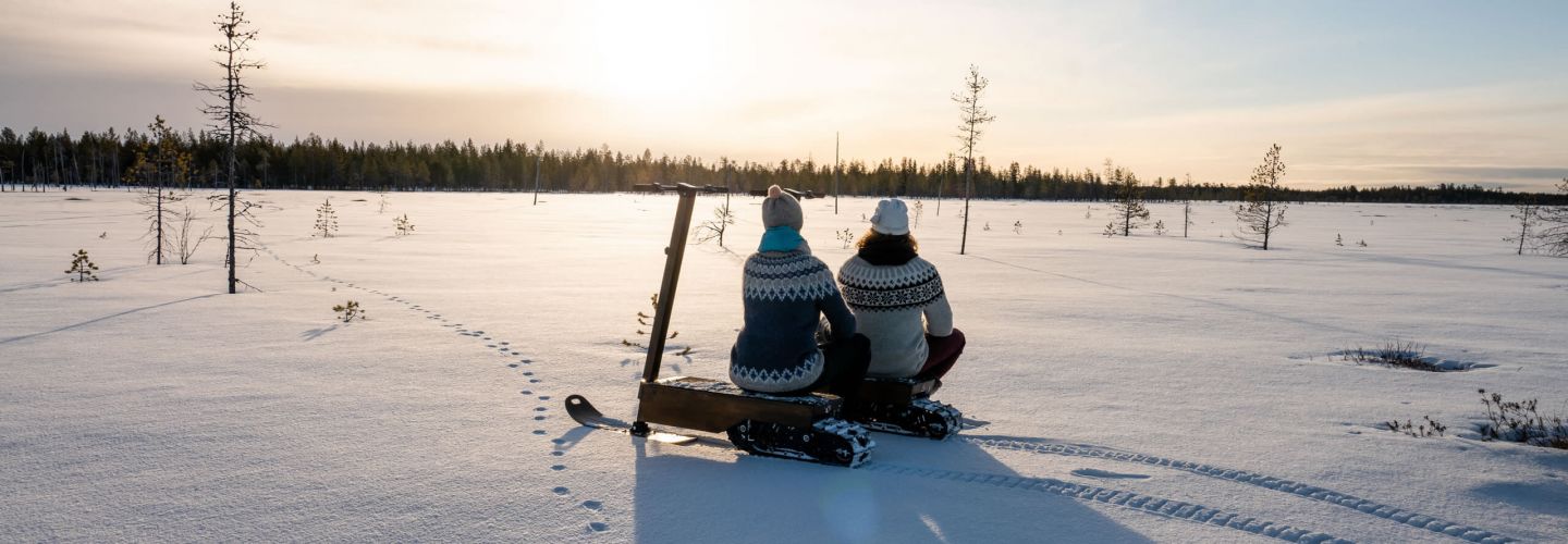 Finnland Urlaub Winter P�rchen