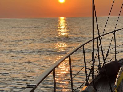 Sonnenuntergang beim Exklusiv-T�rn