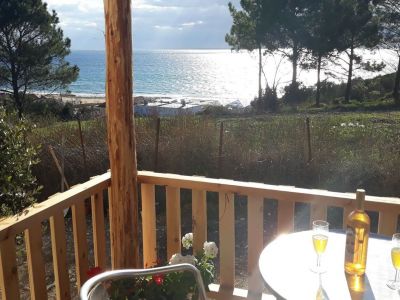 ferienhaus korfu marathias balkon meerblick