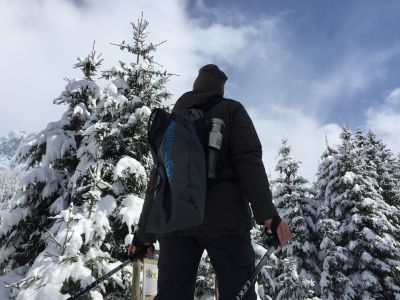Winter Schneeschuhwandern am Wilden Kaiser