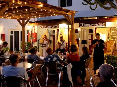 Gem�tliche Musikveranstaltung im Restaurant
