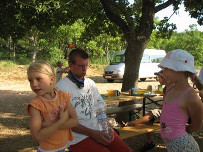 Abenteuercamp in der Provence.