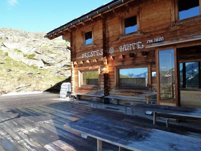 Etappenunterkunft Rifugio Orestes H�tte bei Bergwandern im Aostatal