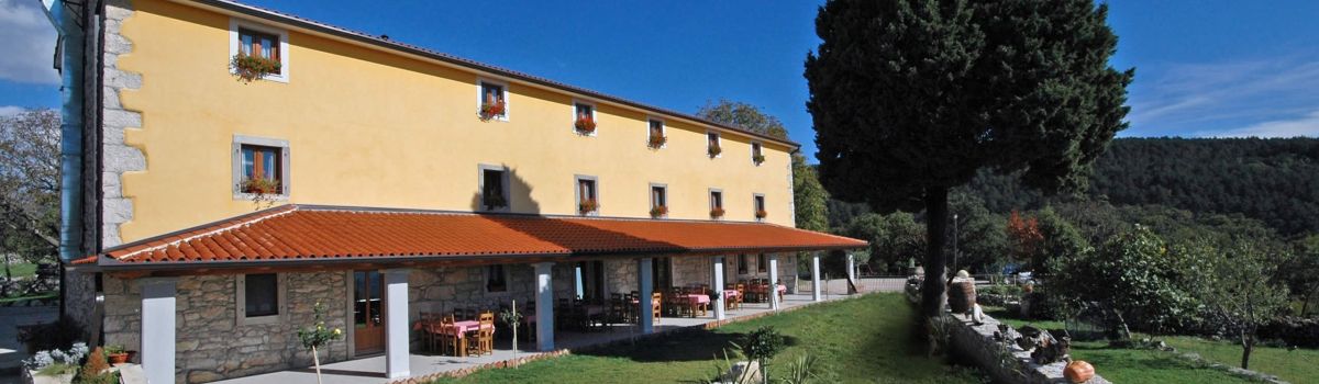 villa calussovo labin istrien agriturismo blick