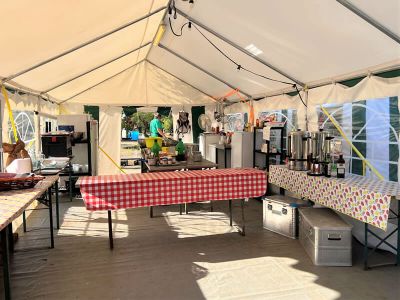 campk�che mit pavillon