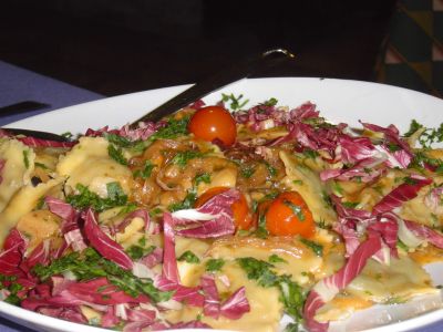 Pasta mit frischem Gem�se von Rolando zubereitet