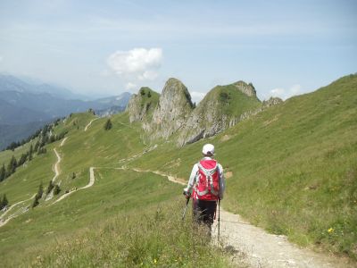 wandern mit gep�cktransport deutsche alpen