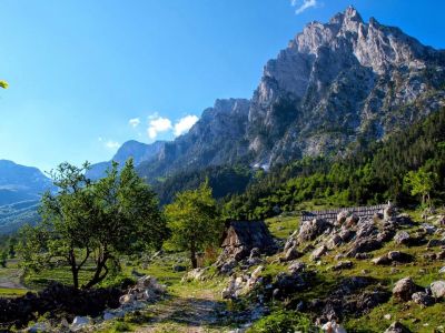 Panorama Wanderreise Albanien Gep�cktransport