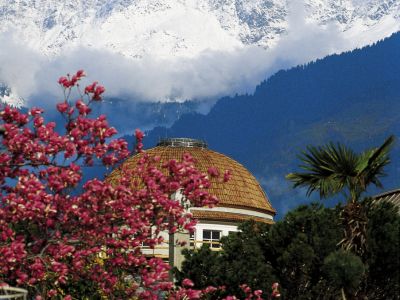 schneebedeckte Gipfel in den S�dtiroler Alpen