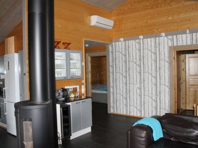 �kologische Einrichtung Ferienhaus Kaita Finnland