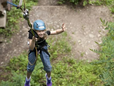 Salzburger Land Radtour Hochseilgarten
