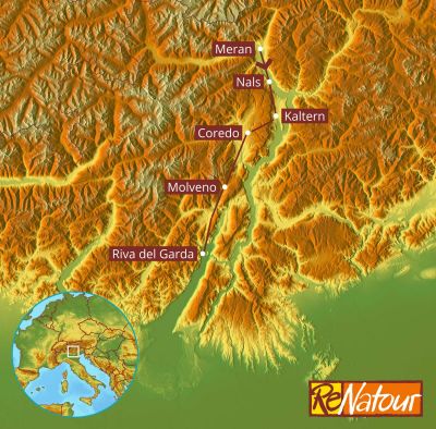 wanderung meran gardasee individuell gep�cktranspor