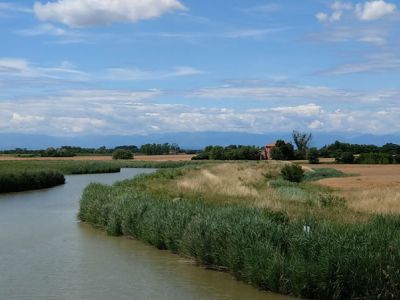 Ausl�ufer des Sile Naturparks bei Wanderwoche nach Venedig
