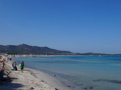 Sandstrand La Cinta bei San Teodoro in der N�he des Agriturismo 