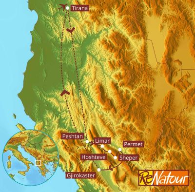 Wandern im Zagoria Tal in Albaniens S�den