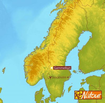 Familien-Aktivurlaub in Schweden Kanu H�ttenurlaub S�dschweden Gammelbyn